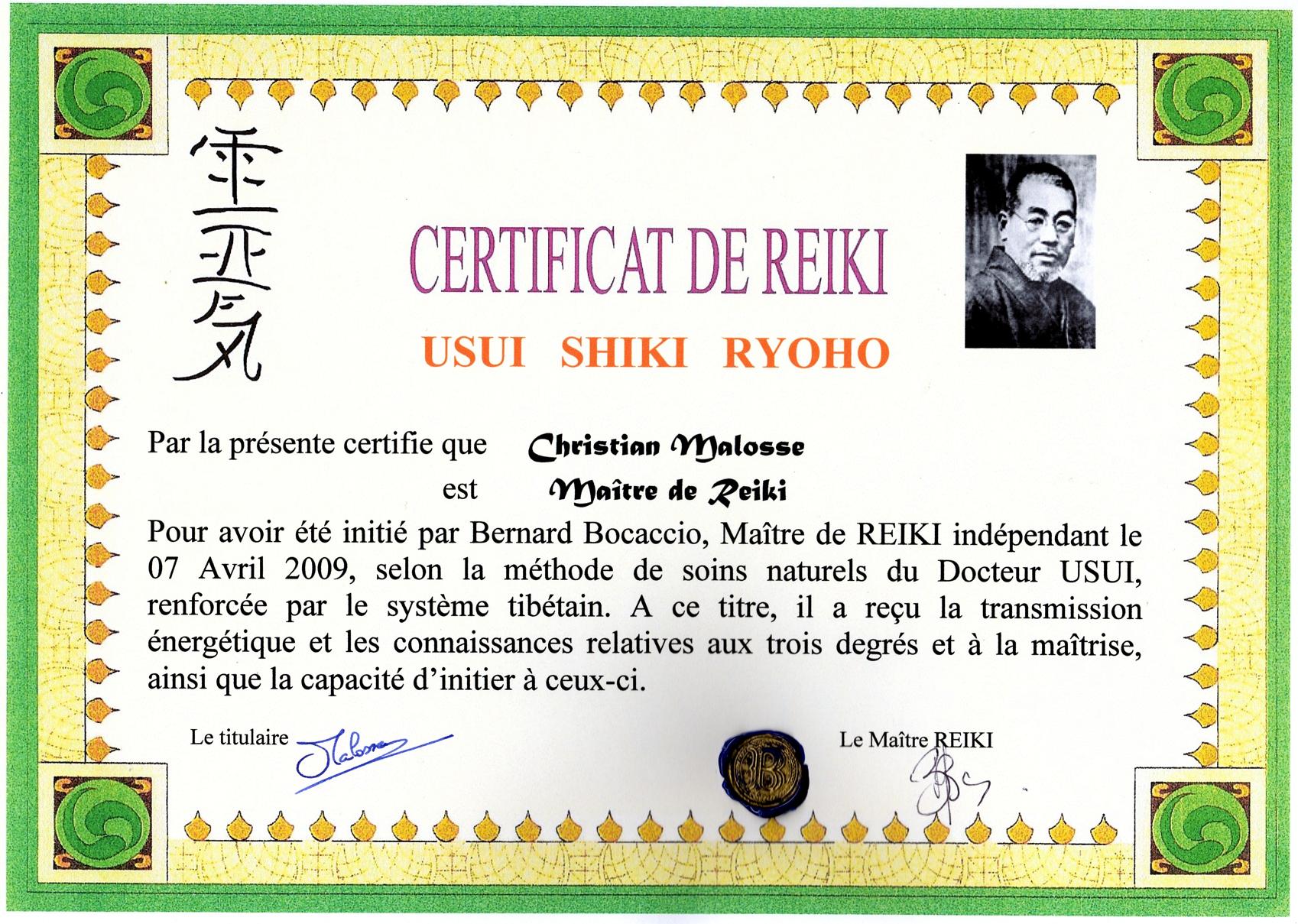 certificat IV 